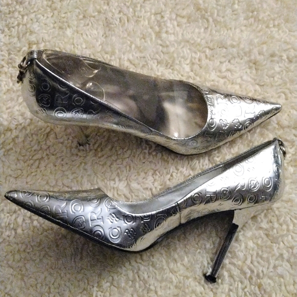 GUC Rocawear Silver 👠 heels - Picture 1 of 12